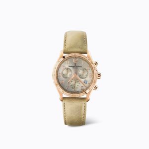 Iris Chronograph Watch-Rose Gold